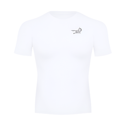 White Scorpion Compression Shirt