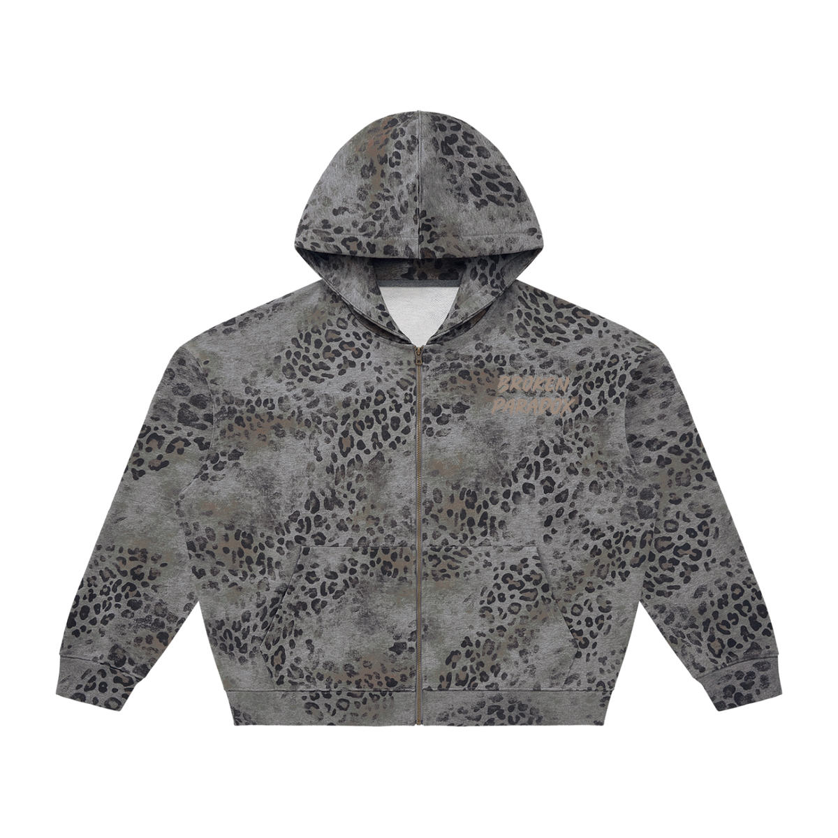 Vintage Leopard Full Zip