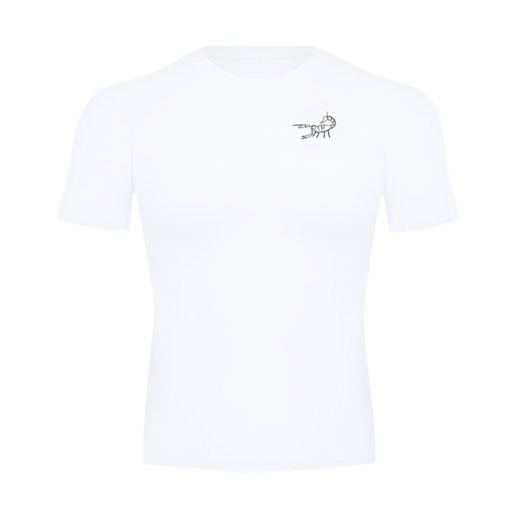 White Scorpion Compression Shirt