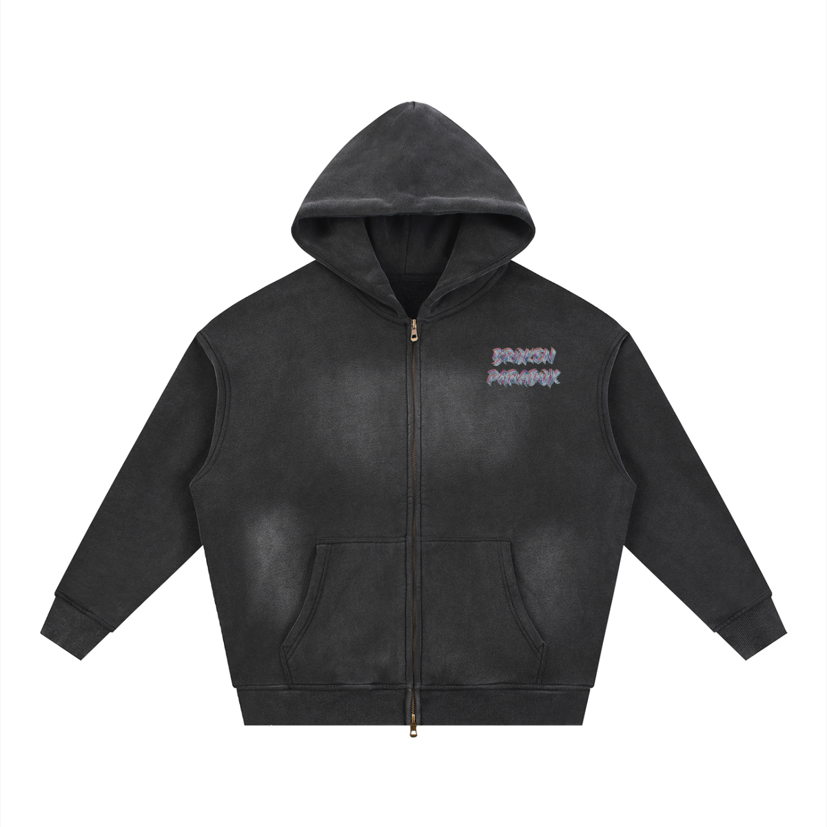Two-way Zip Blue