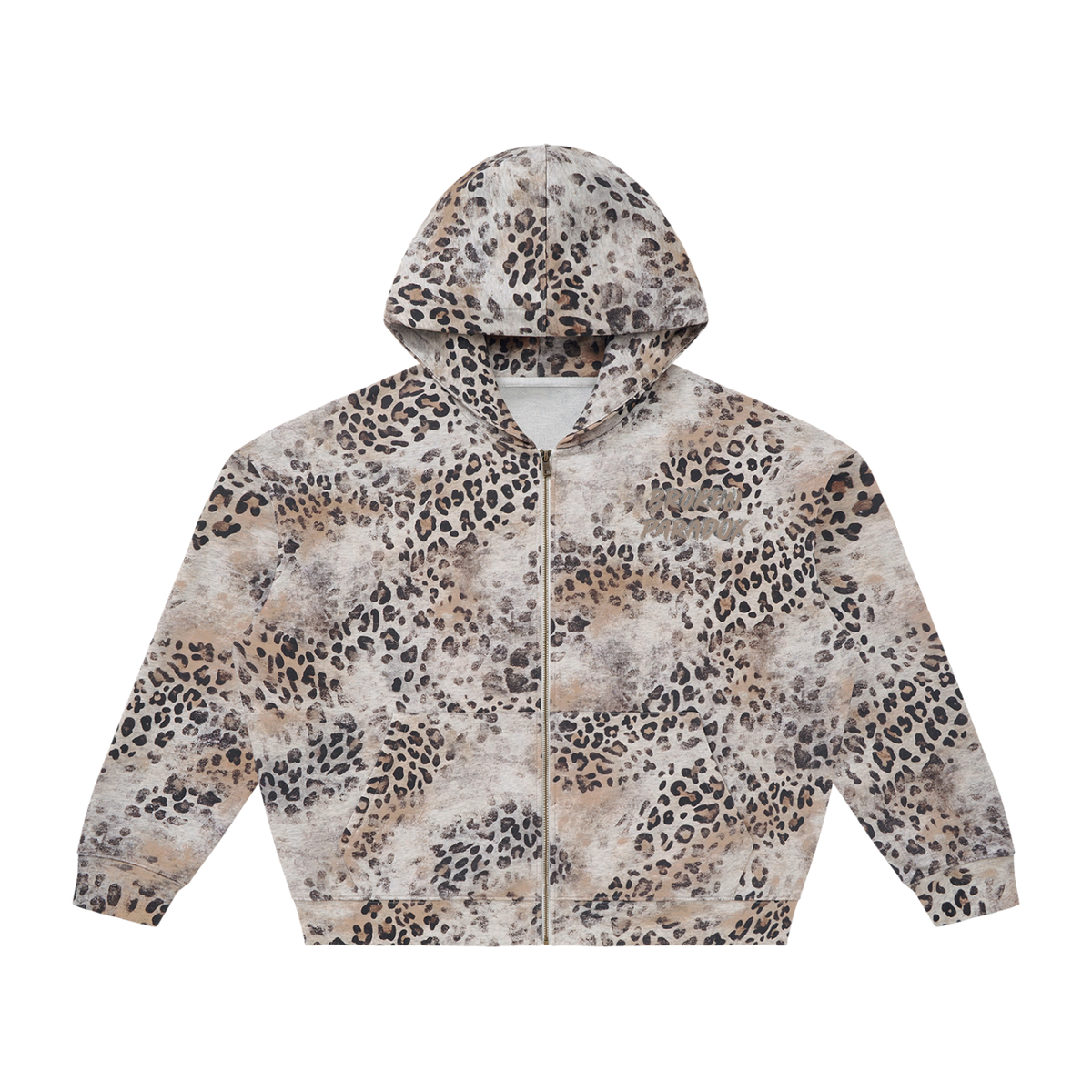 Vintage Leopard Full Zip