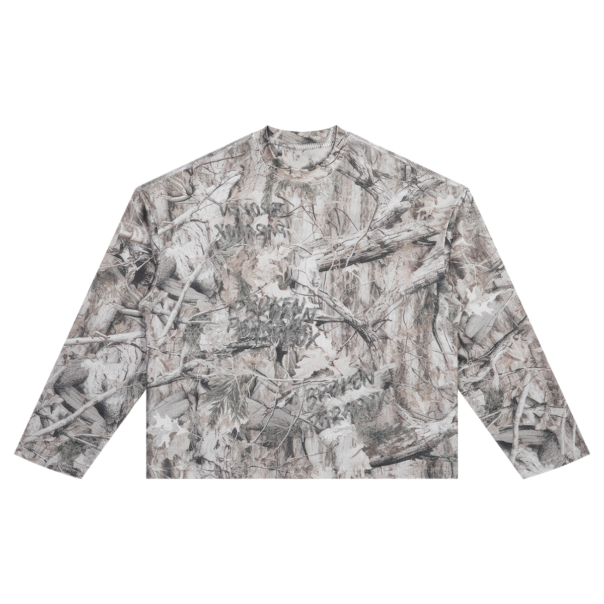 Camo Waffle Long Sleeve